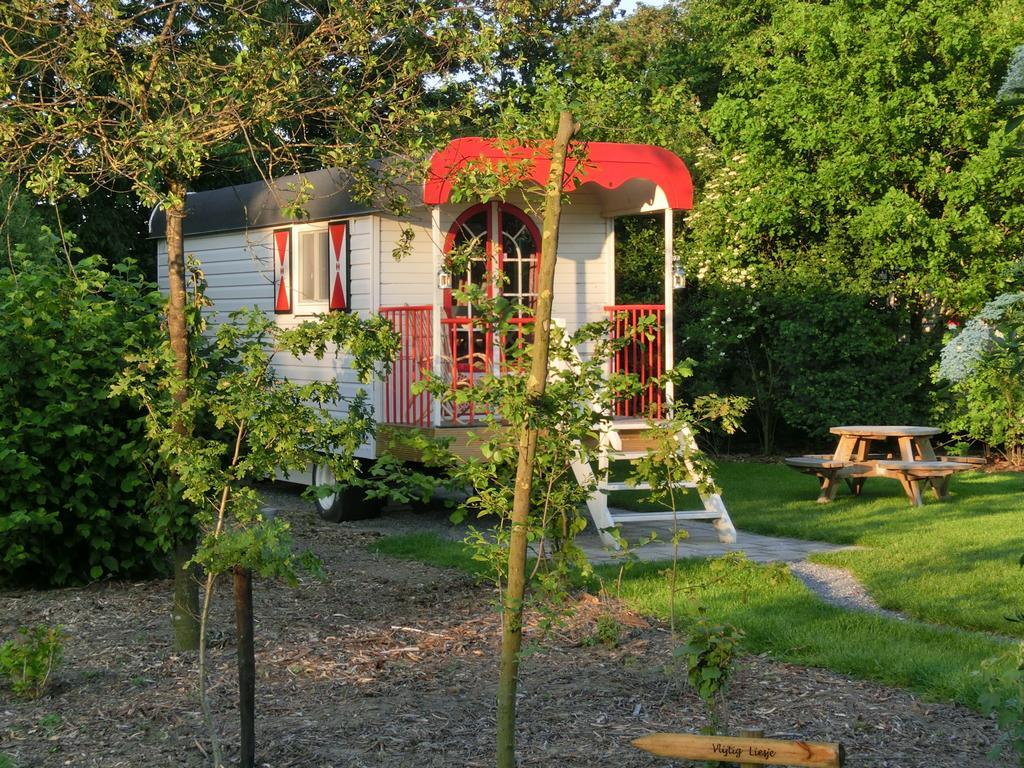Pipowagen Camping Puur Genieten Bed & Breakfast Someren Стая снимка